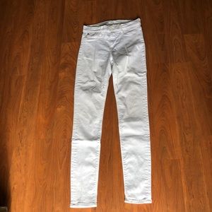 Hudson white jeans